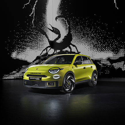 Abarth Car model Competizione in orange